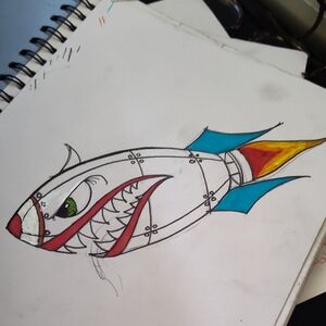 Colorful Fish-Shaped Pet Toy